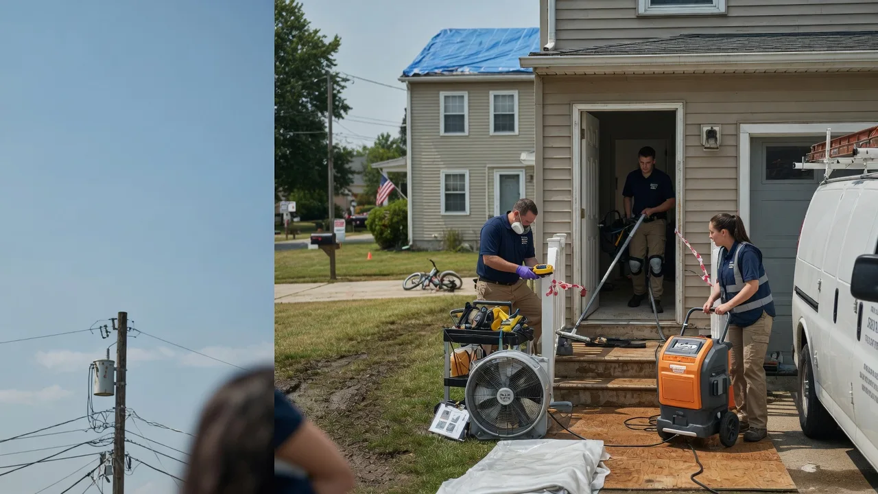 Water Damage Repair in Wolcott, IN near me
